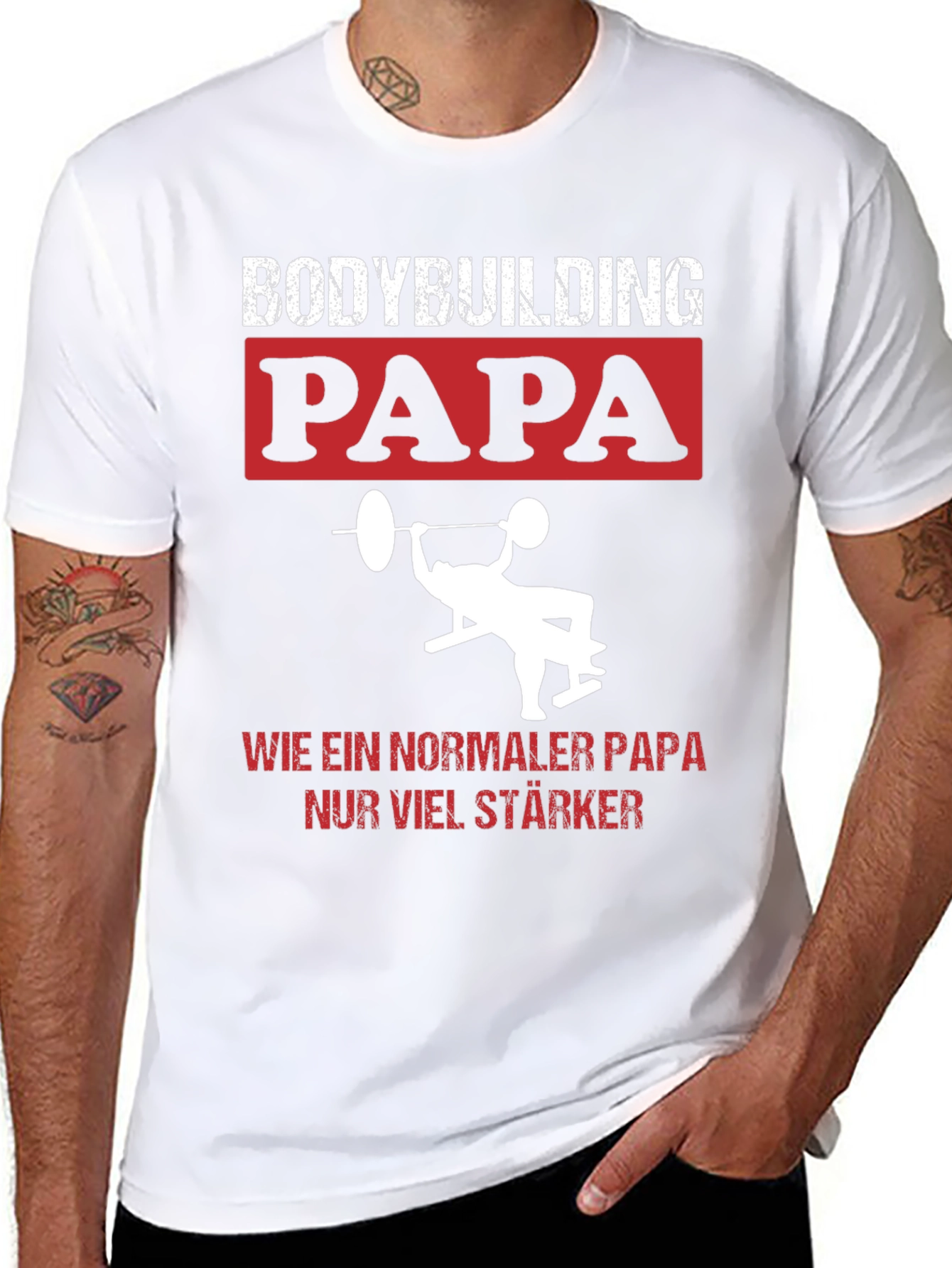 Bodybuilding Papa T-Shirt