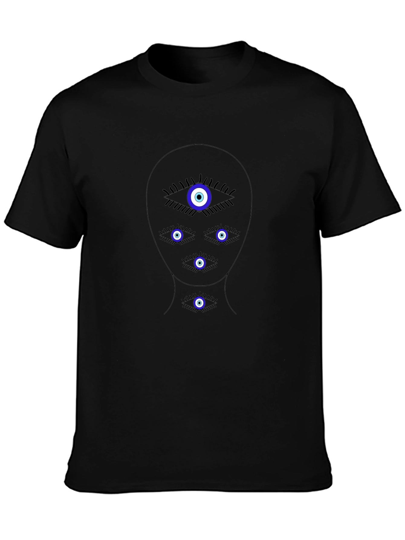 Eye See You Graphic Tee - Mens Black T-Shirt