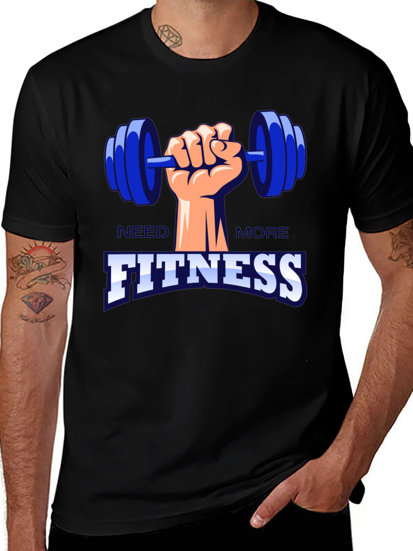 Need More Fitness Graphic T-Shirt