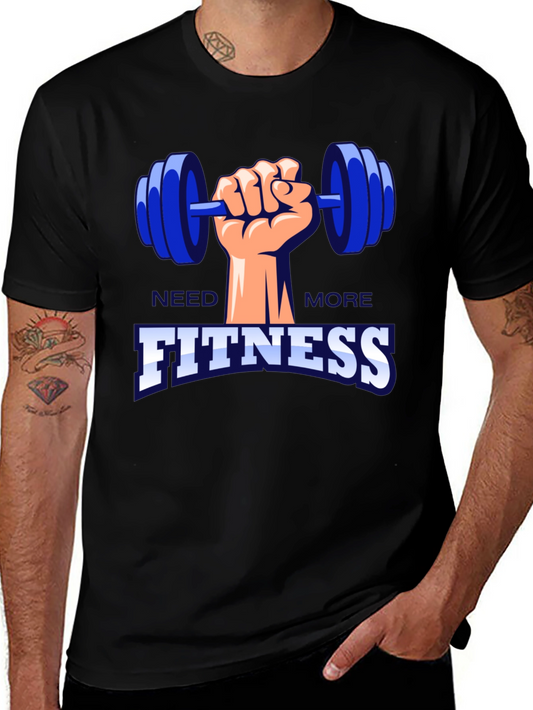 Need More Fitness Graphic T-Shirt