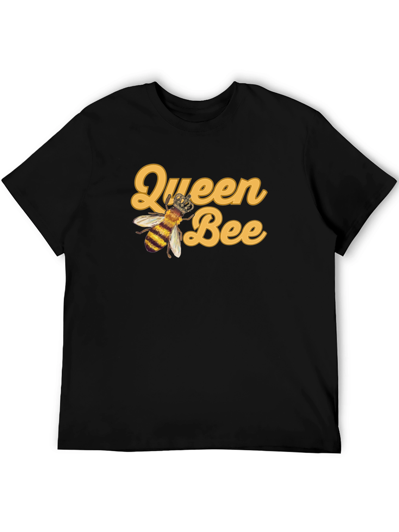 Queen Bee Graphic Black T-Shirt