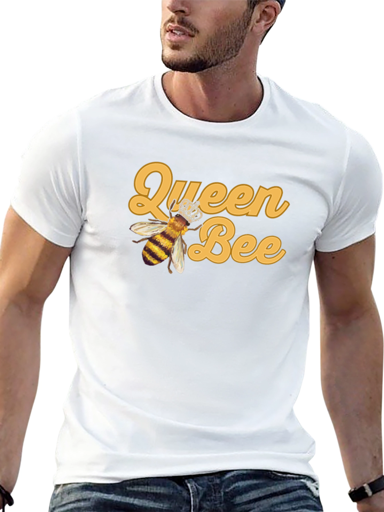Queen Bee Graphic Black T-Shirt