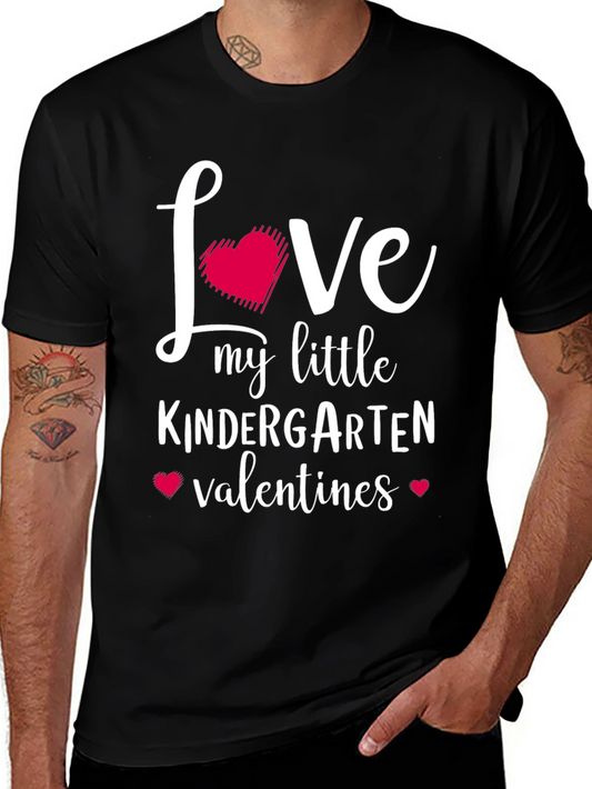 Love My Little Kindergarten Valentines T-Shirt