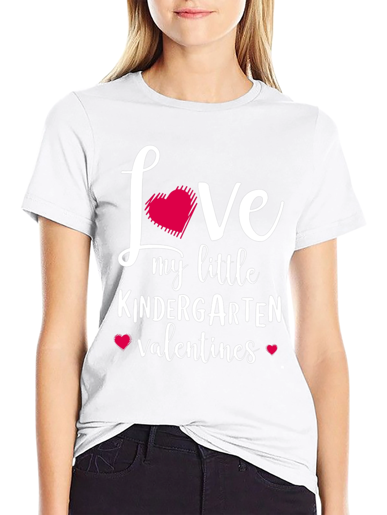 Love My Little Kindergarten Valentines T-Shirt