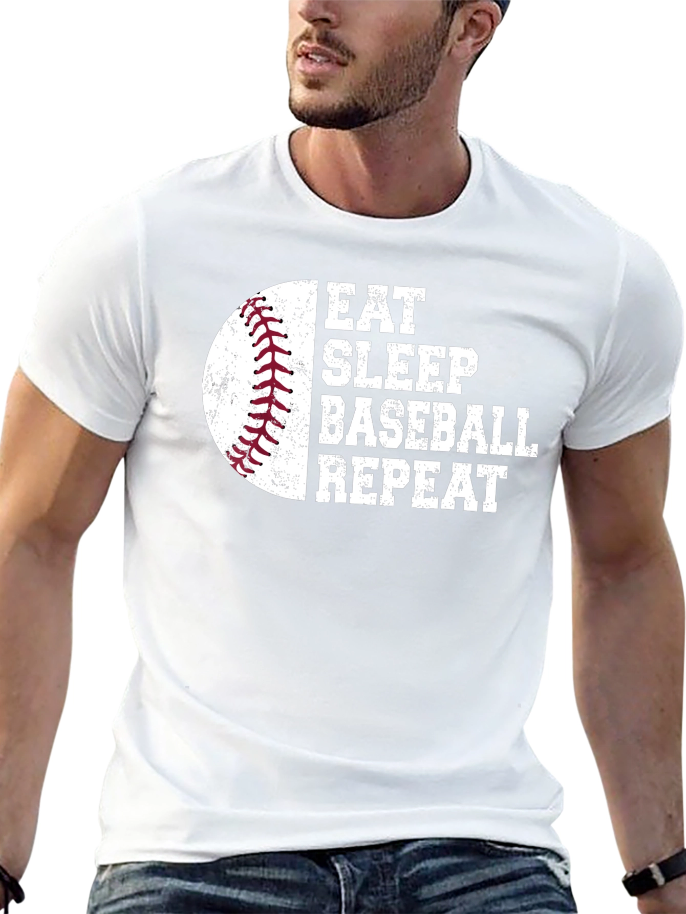 Eat Sleep Baseball Repeat T-Shirt