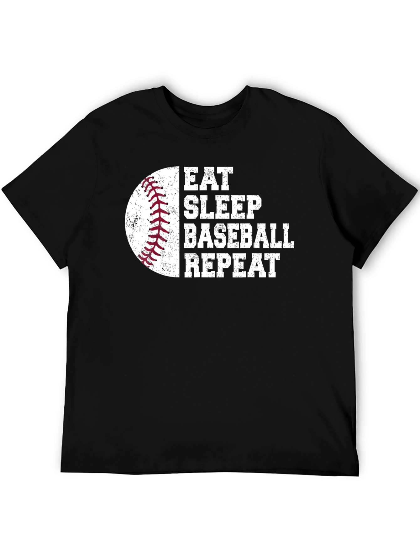 Eat Sleep Baseball Repeat T-Shirt