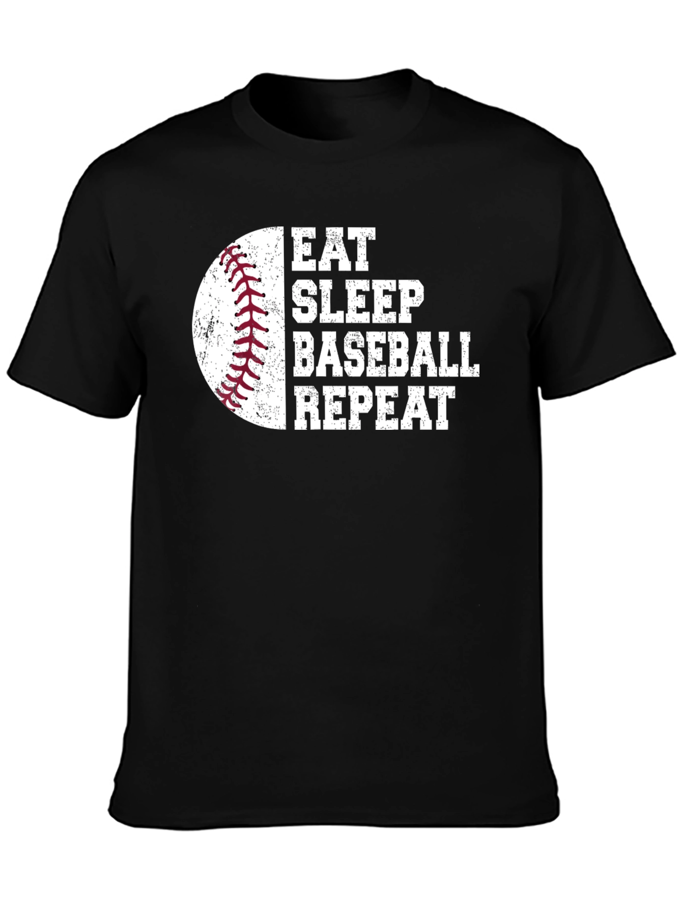 Eat Sleep Baseball Repeat T-Shirt