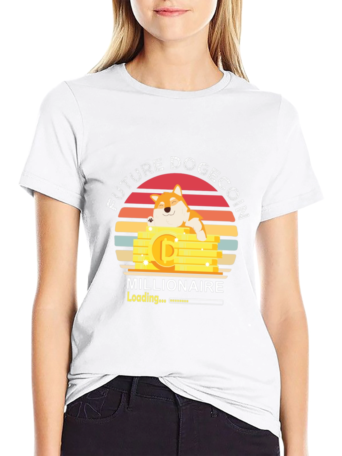 Future Dogecoin Millionaire T-Shirt
