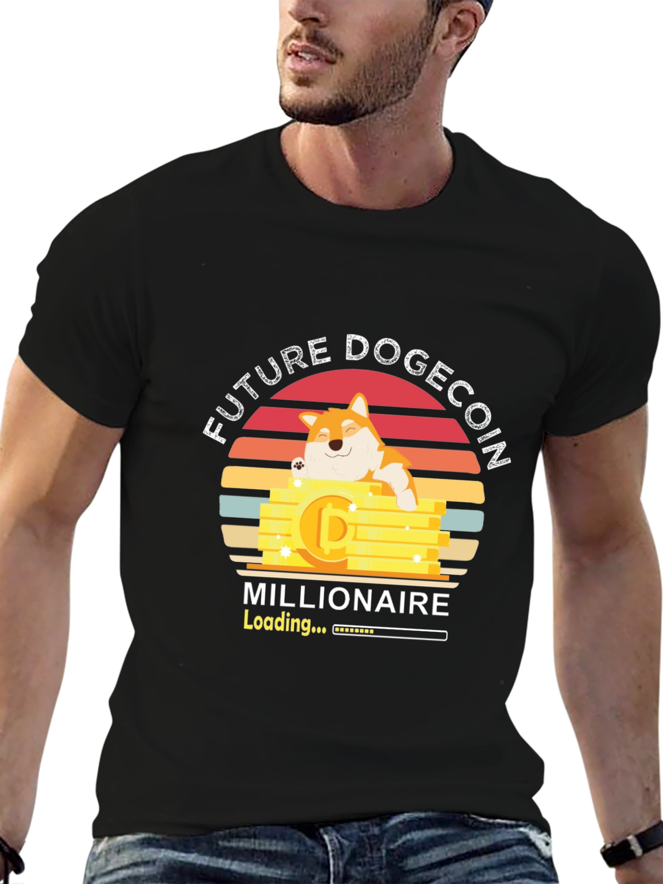 Future Dogecoin Millionaire T-Shirt