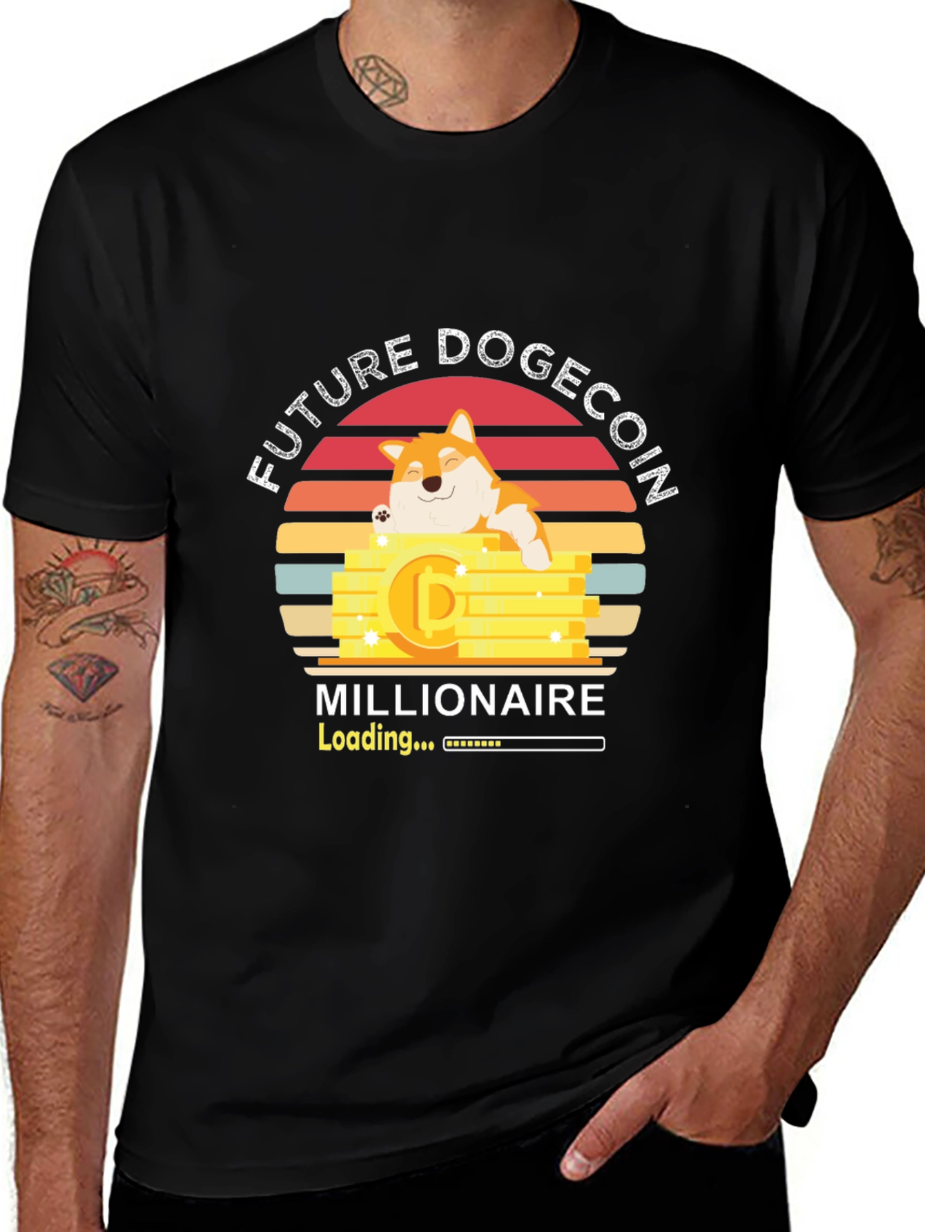 Future Dogecoin Millionaire T-Shirt