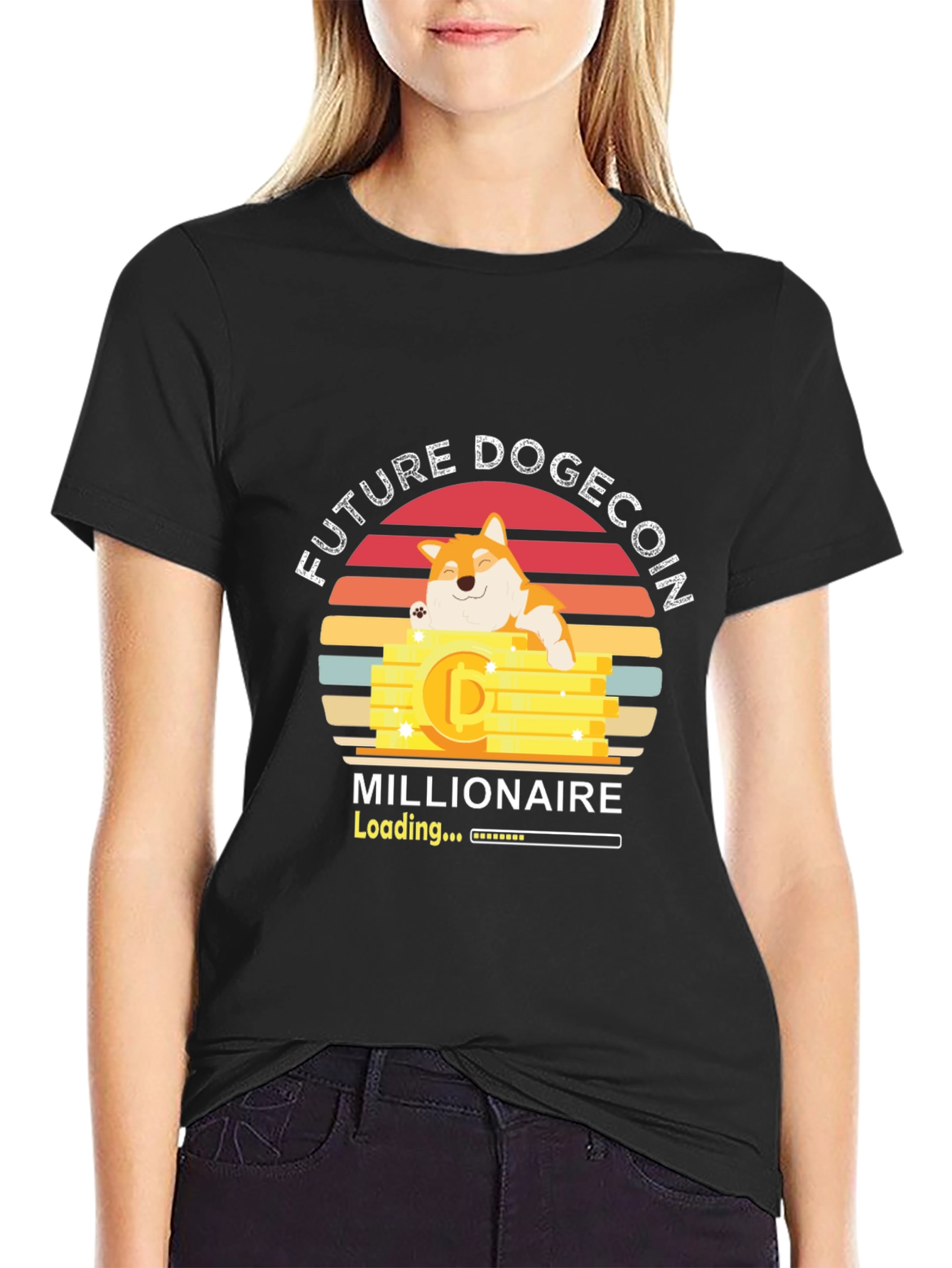 Future Dogecoin Millionaire T-Shirt