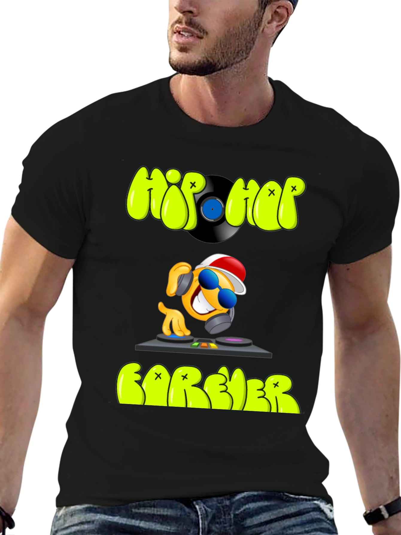 Hip Hop Farmer Graphic T-Shirt