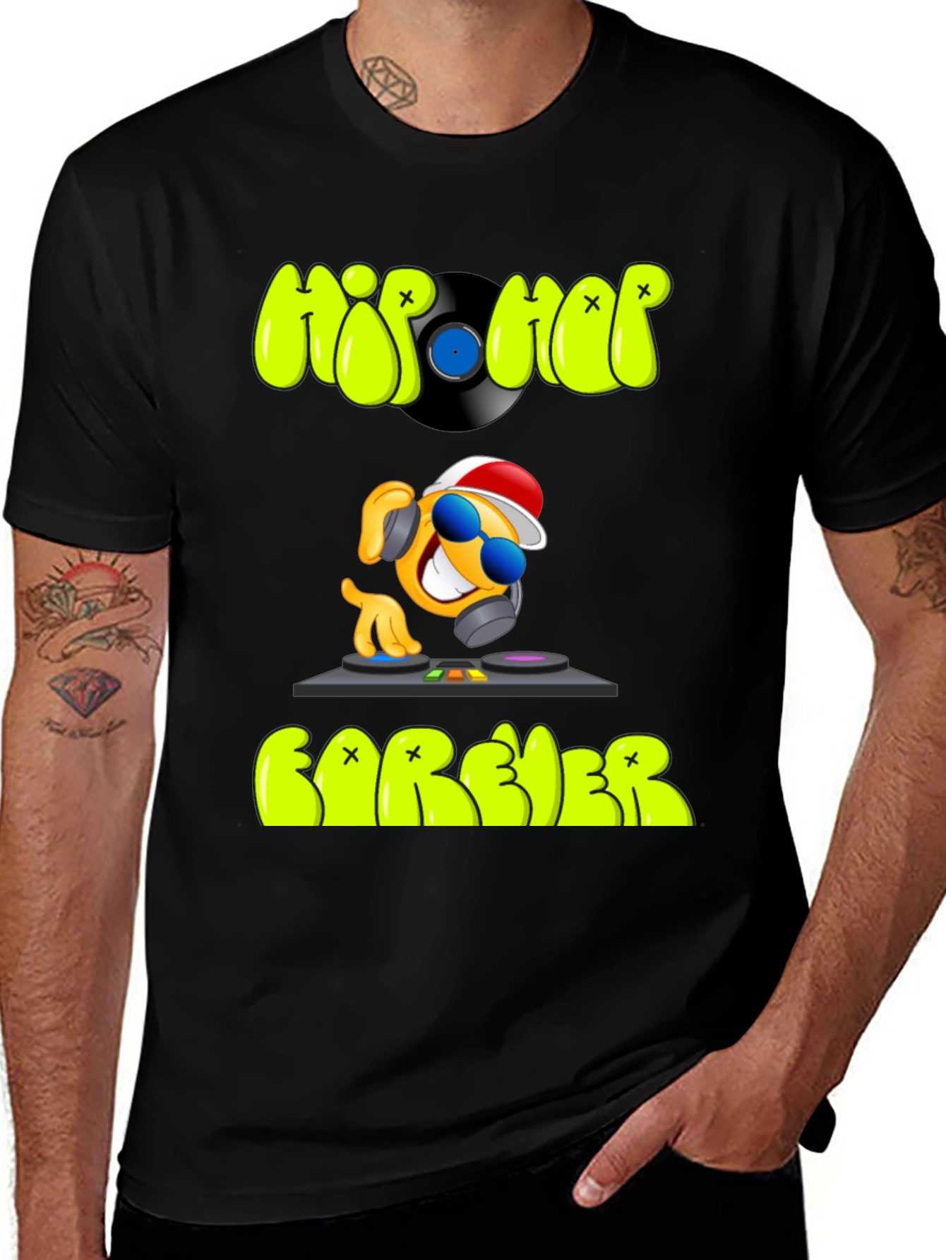 Hip Hop Farmer Graphic T-Shirt