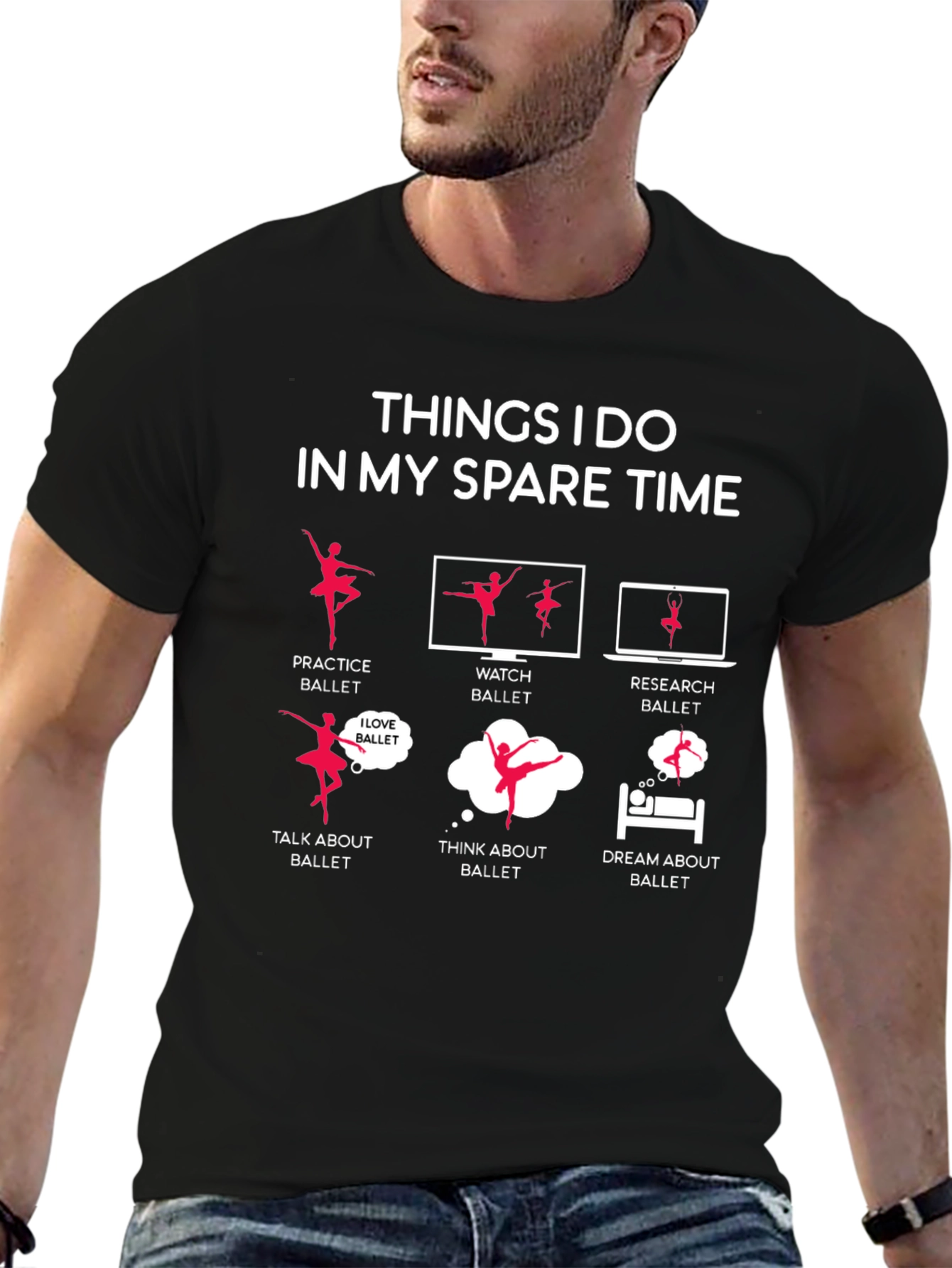Ballet Lovers Spare Time T-Shirt