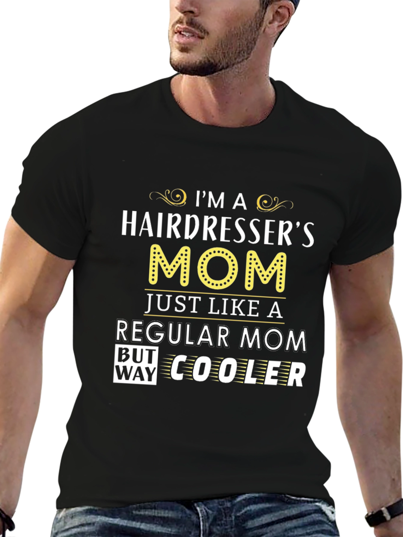 Hairdressers Mom T-Shirt - Cooler Than Regular Moms