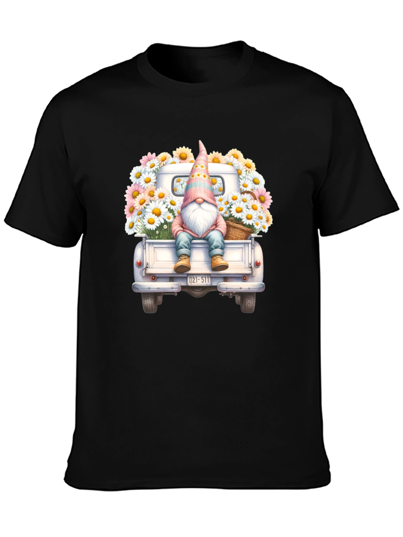 Gnome Truck Floral T-Shirt
