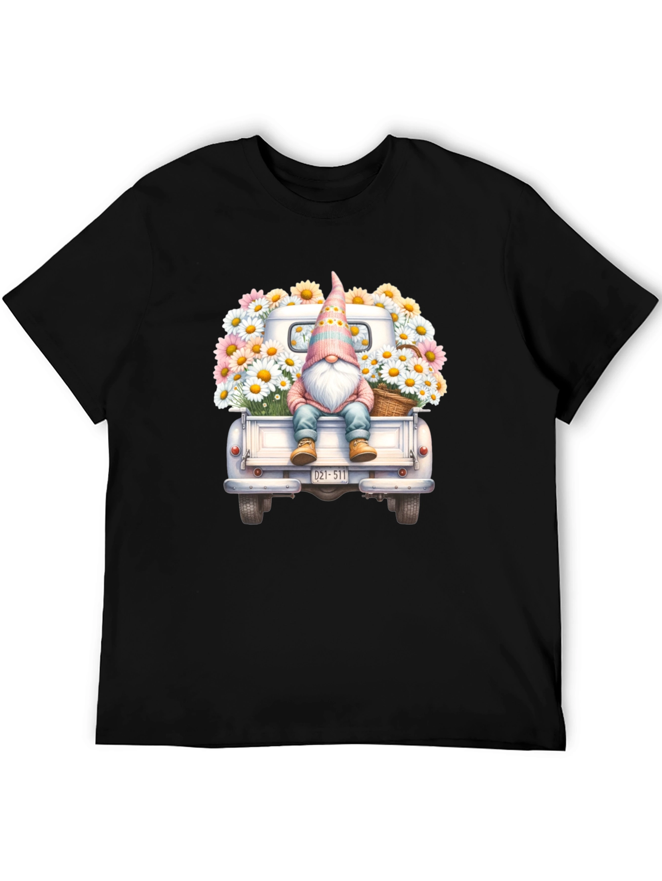 Gnome Truck Floral T-Shirt