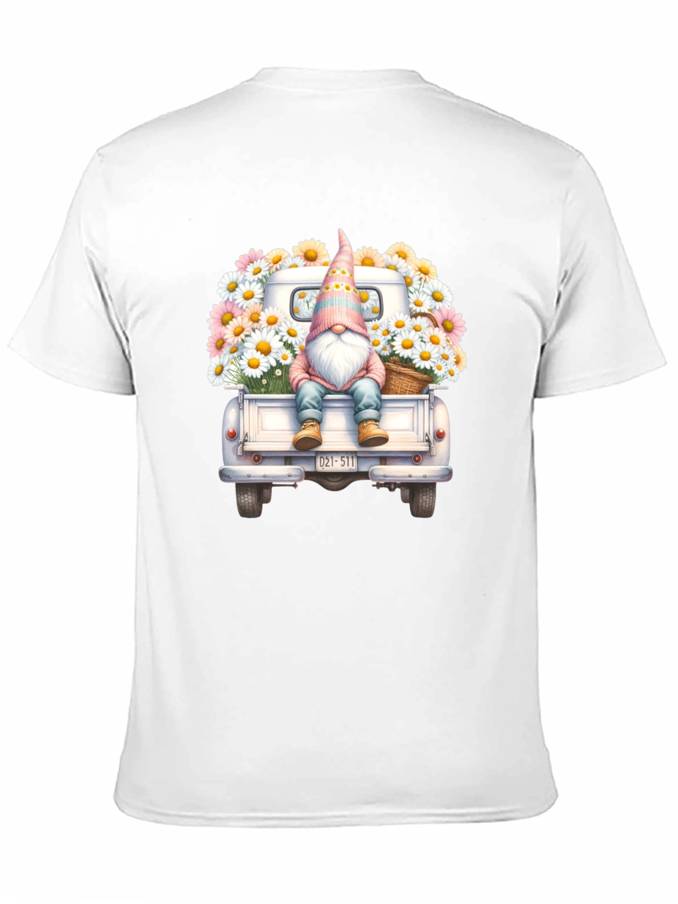 Gnome Truck Floral T-Shirt
