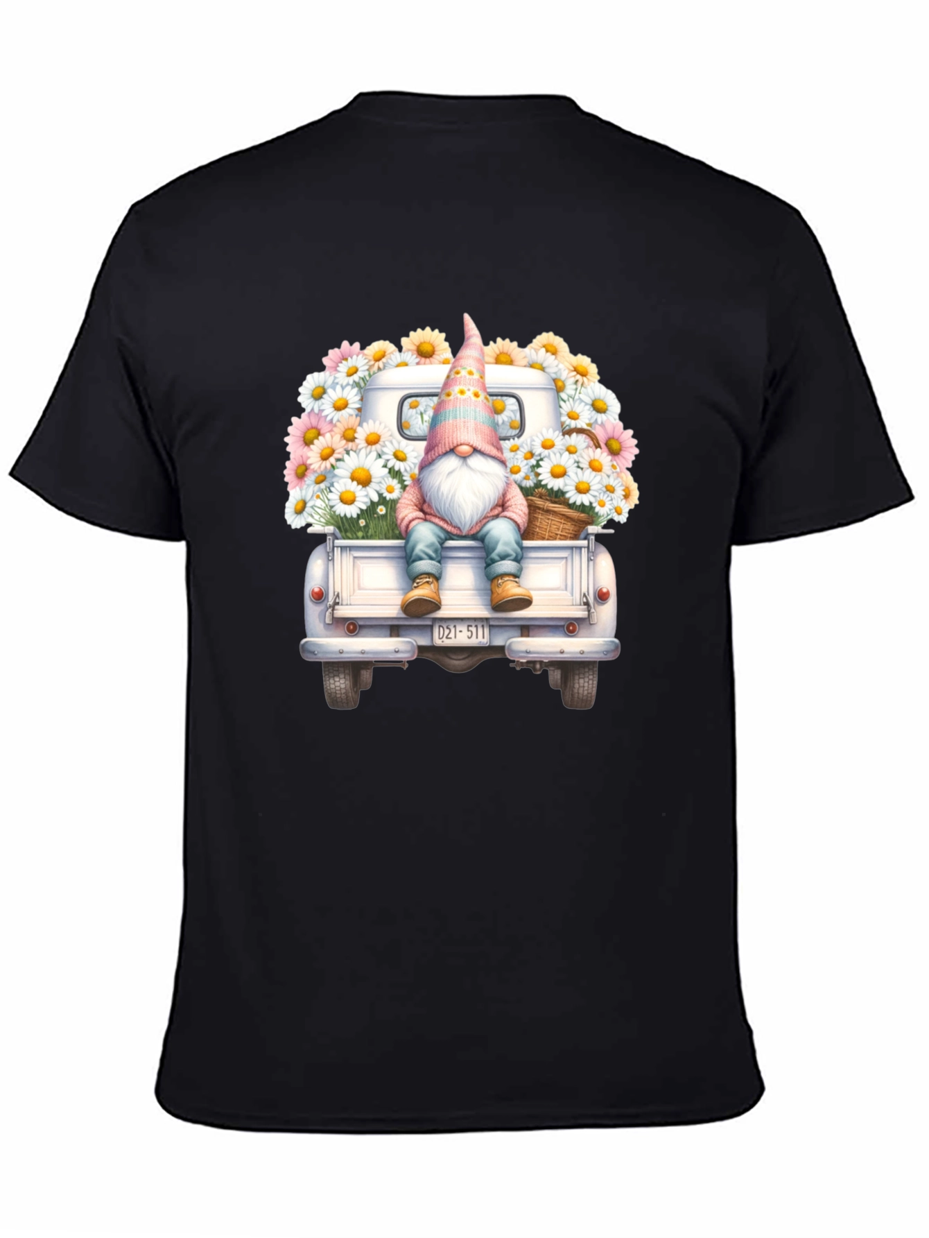 Gnome Truck Floral T-Shirt