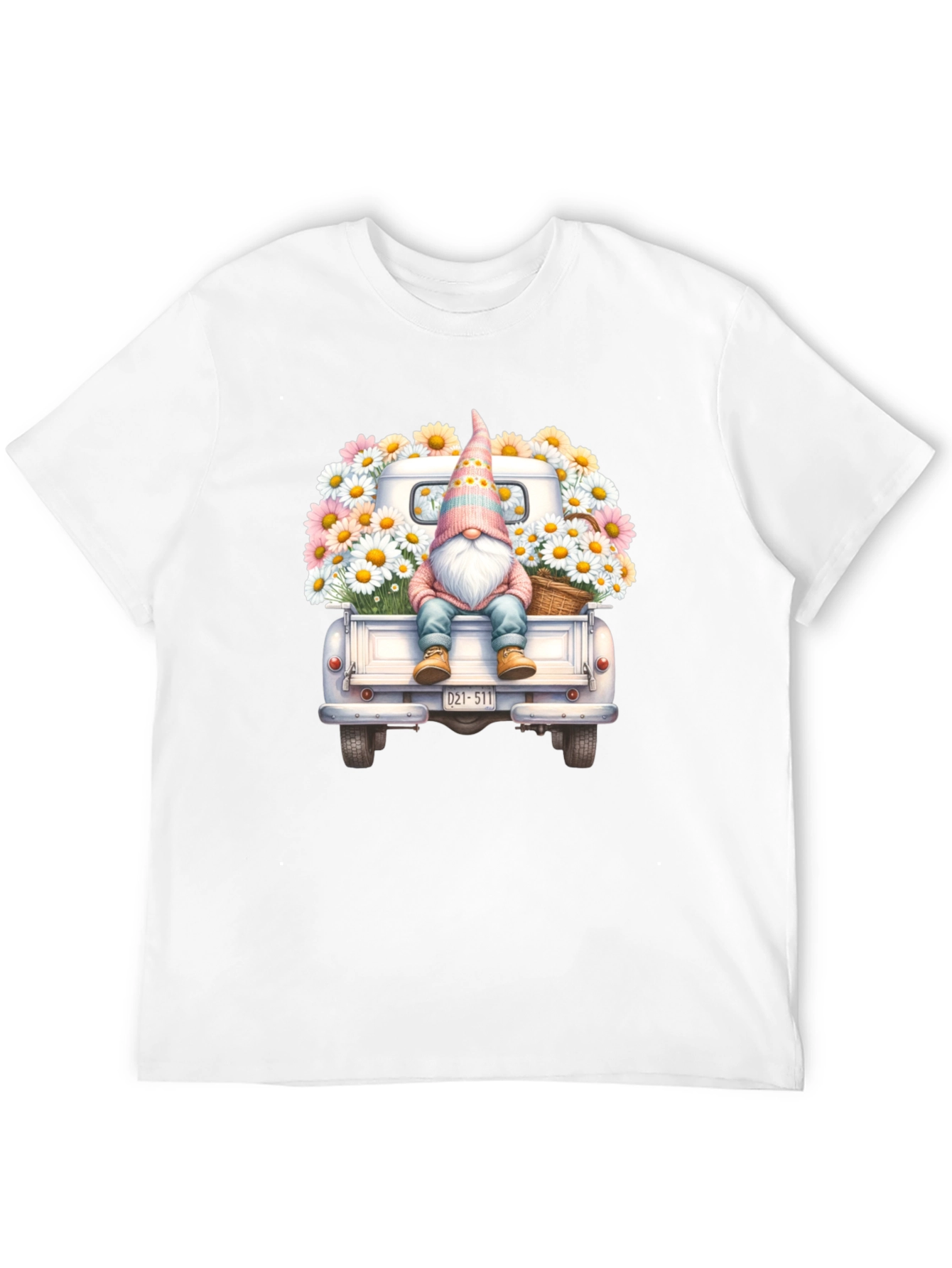 Gnome Truck Floral T-Shirt