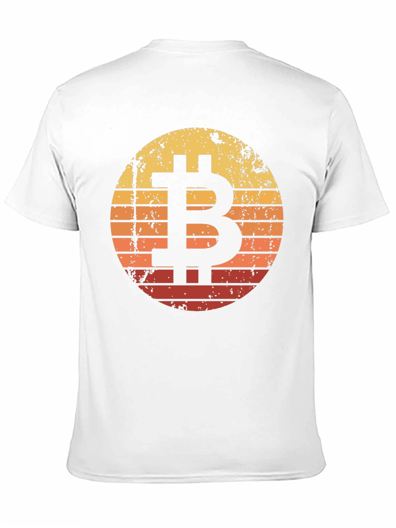 Bitcoin Sunset Graphic Tee - Crypto Currency T-Shirt
