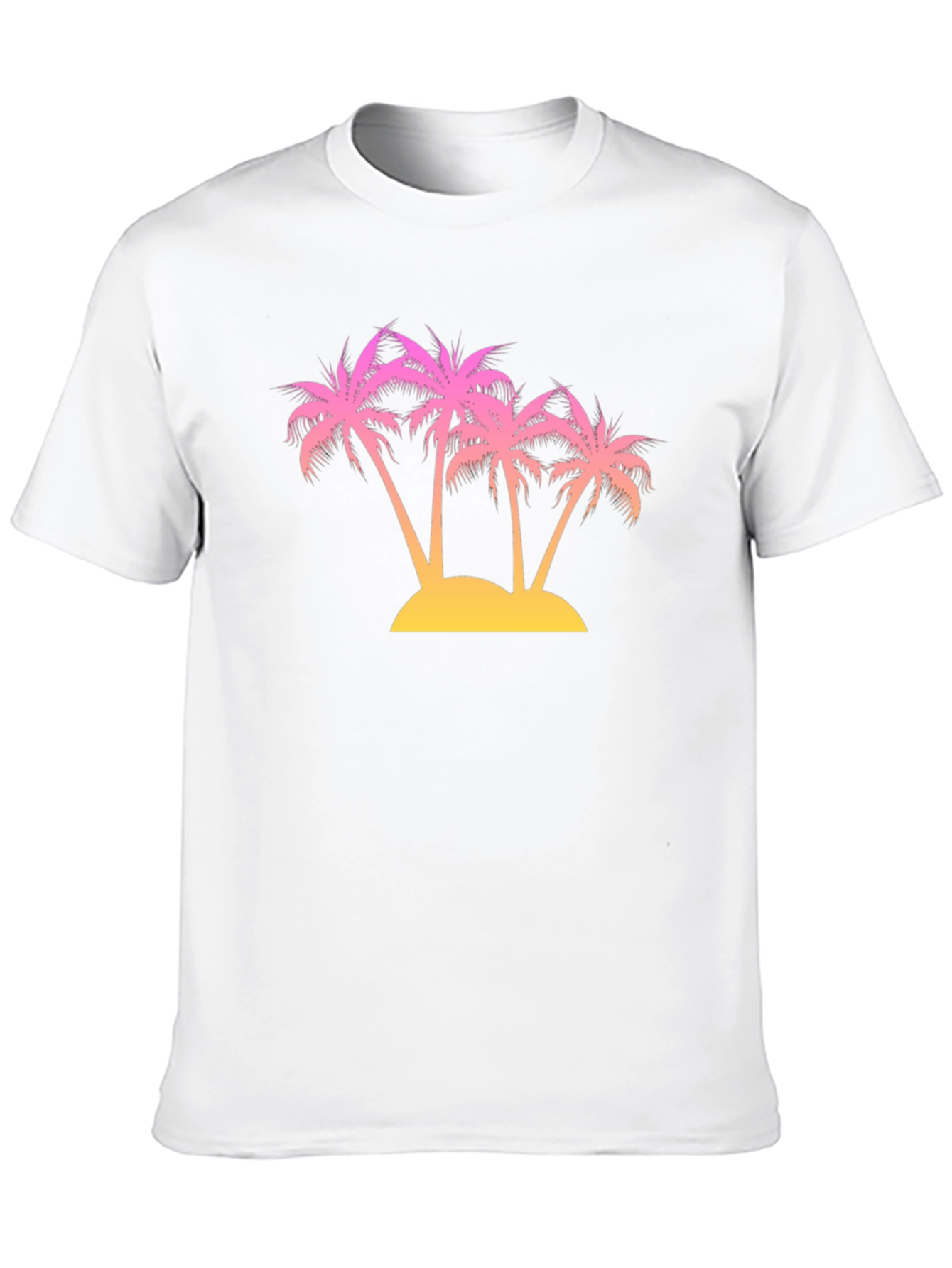 Sunset Palms Graphic T-Shirt