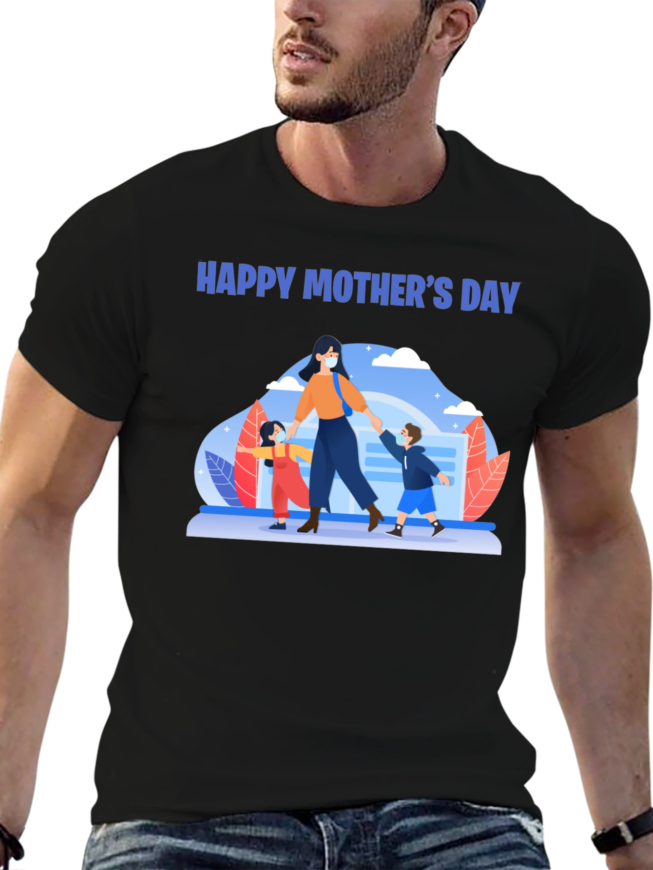 Happy Mothers Day T-Shirt - Family Love