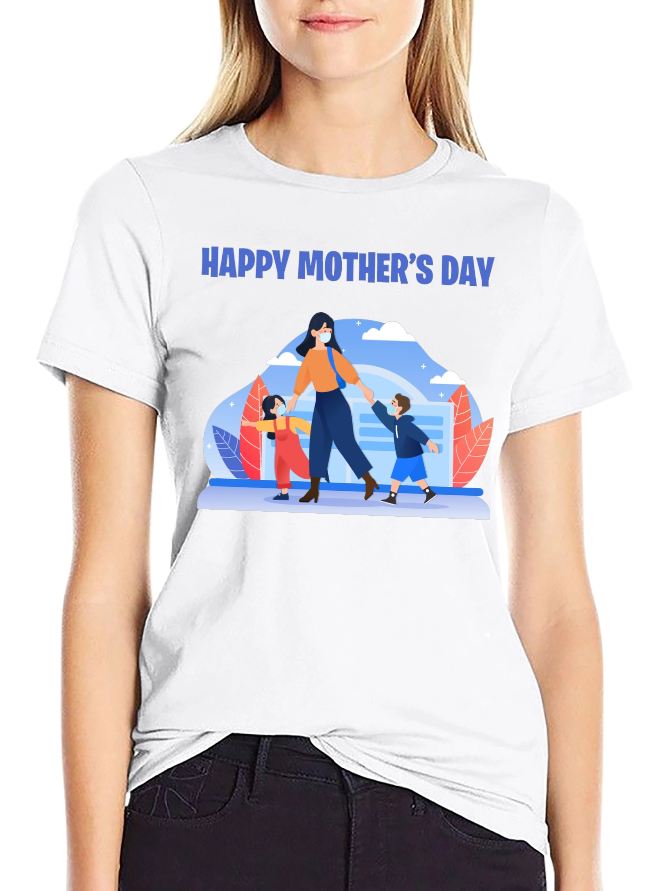 Happy Mothers Day T-Shirt - Family Love