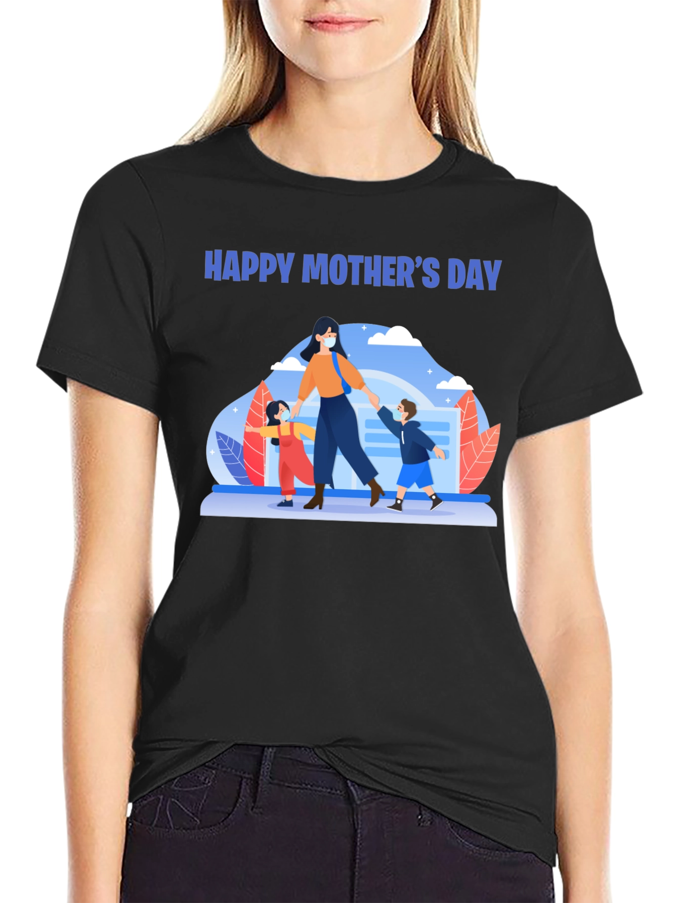 Happy Mothers Day T-Shirt - Family Love