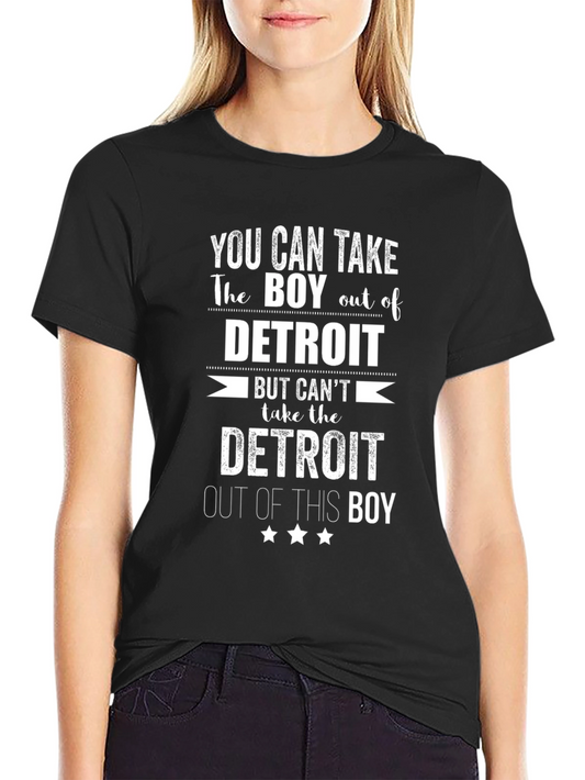 Detroit Boy T-Shirt - Motor City Pride Tee