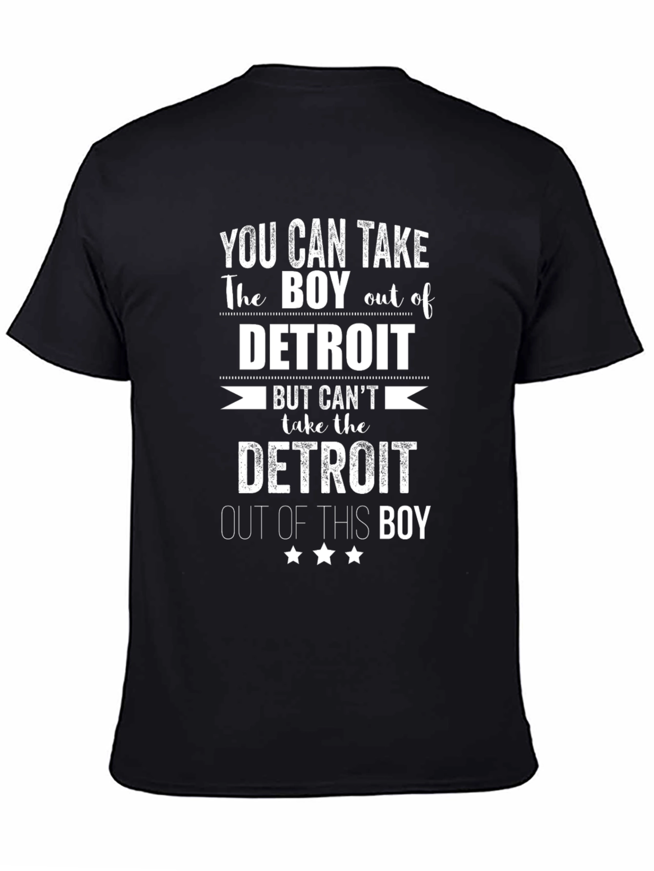 Detroit Boy T-Shirt - Motor City Pride Tee