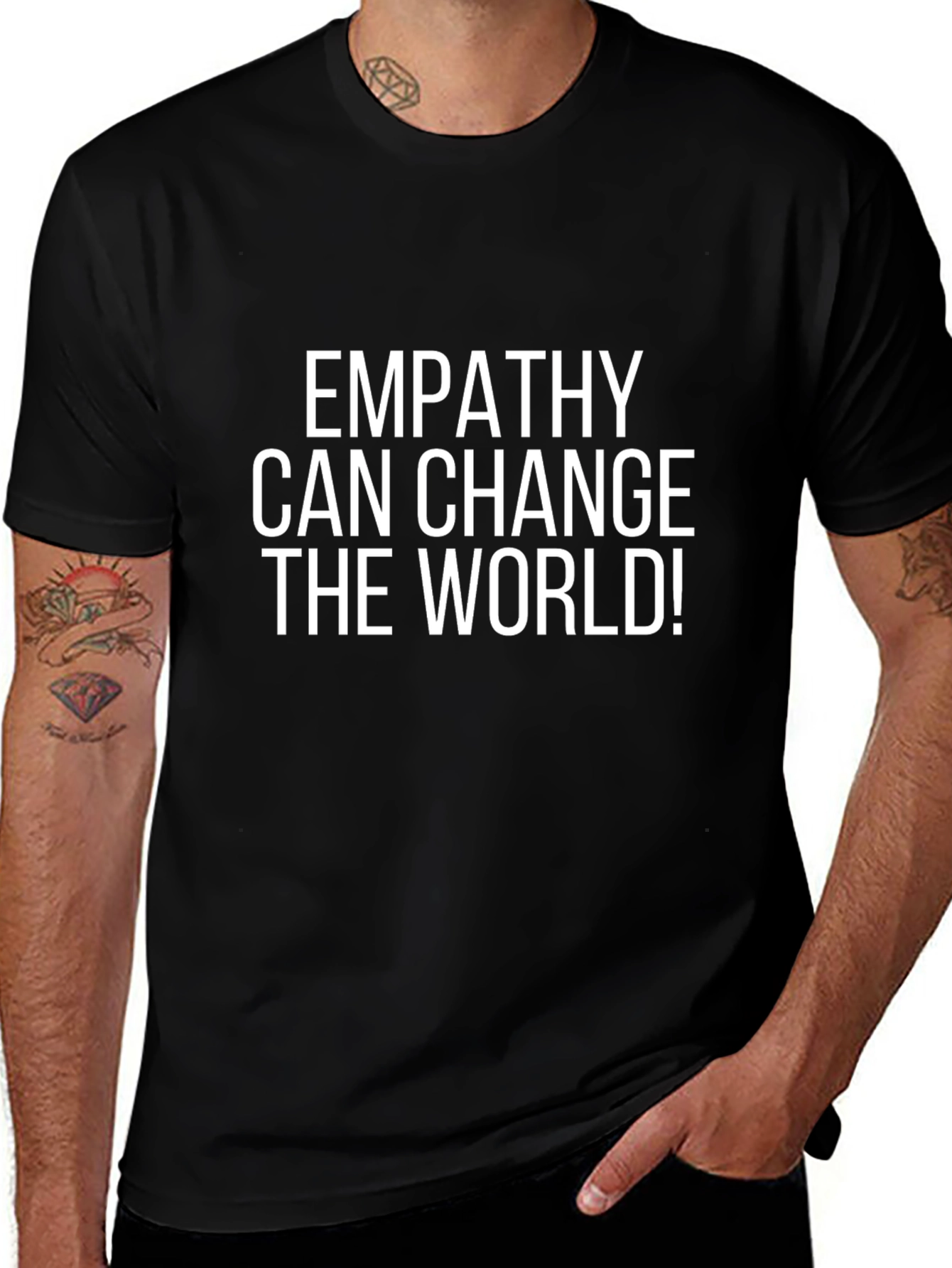 Empathy Can Change the World Graphic Tee