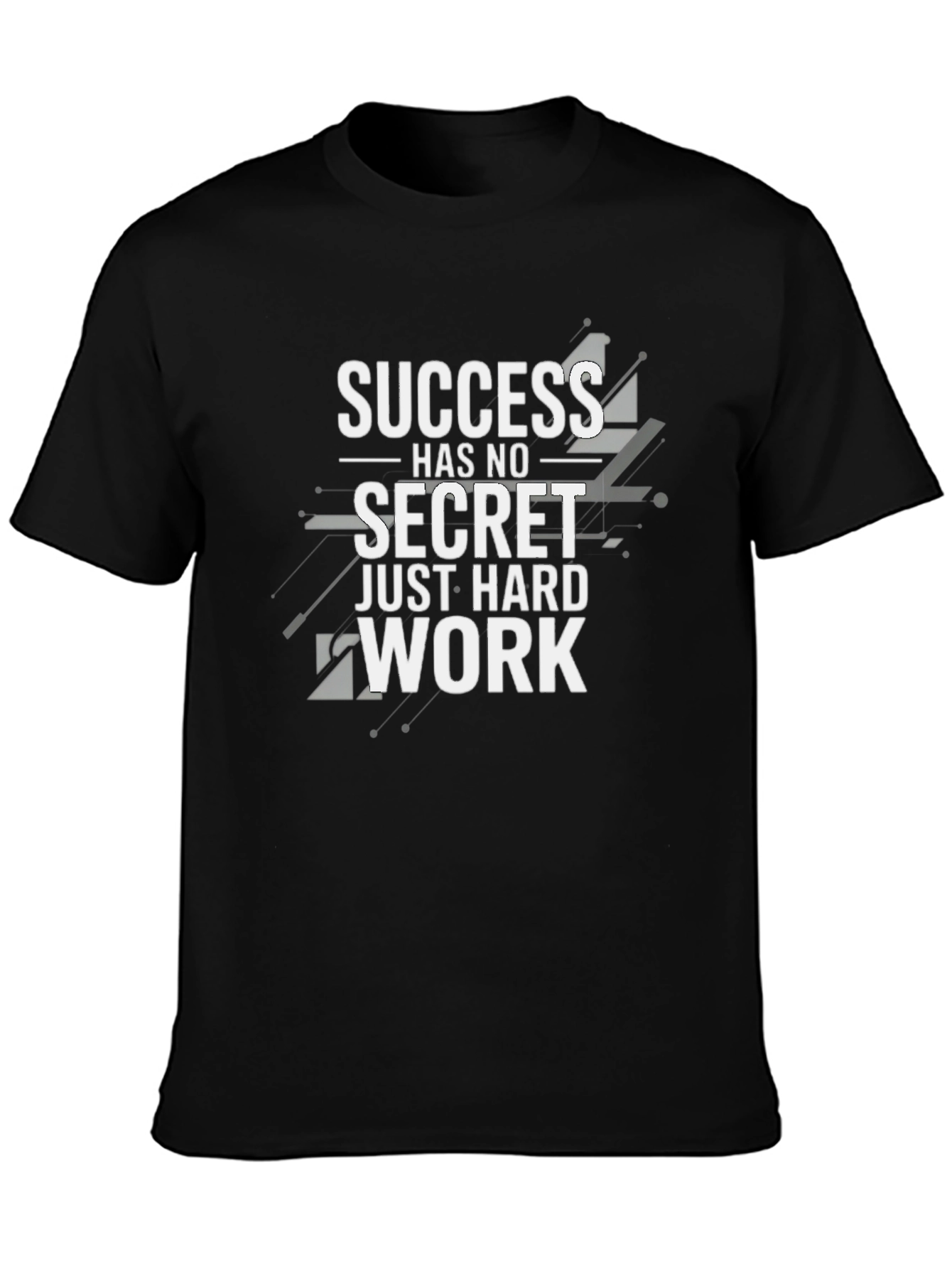 Success Hard Work Graphic T-Shirt