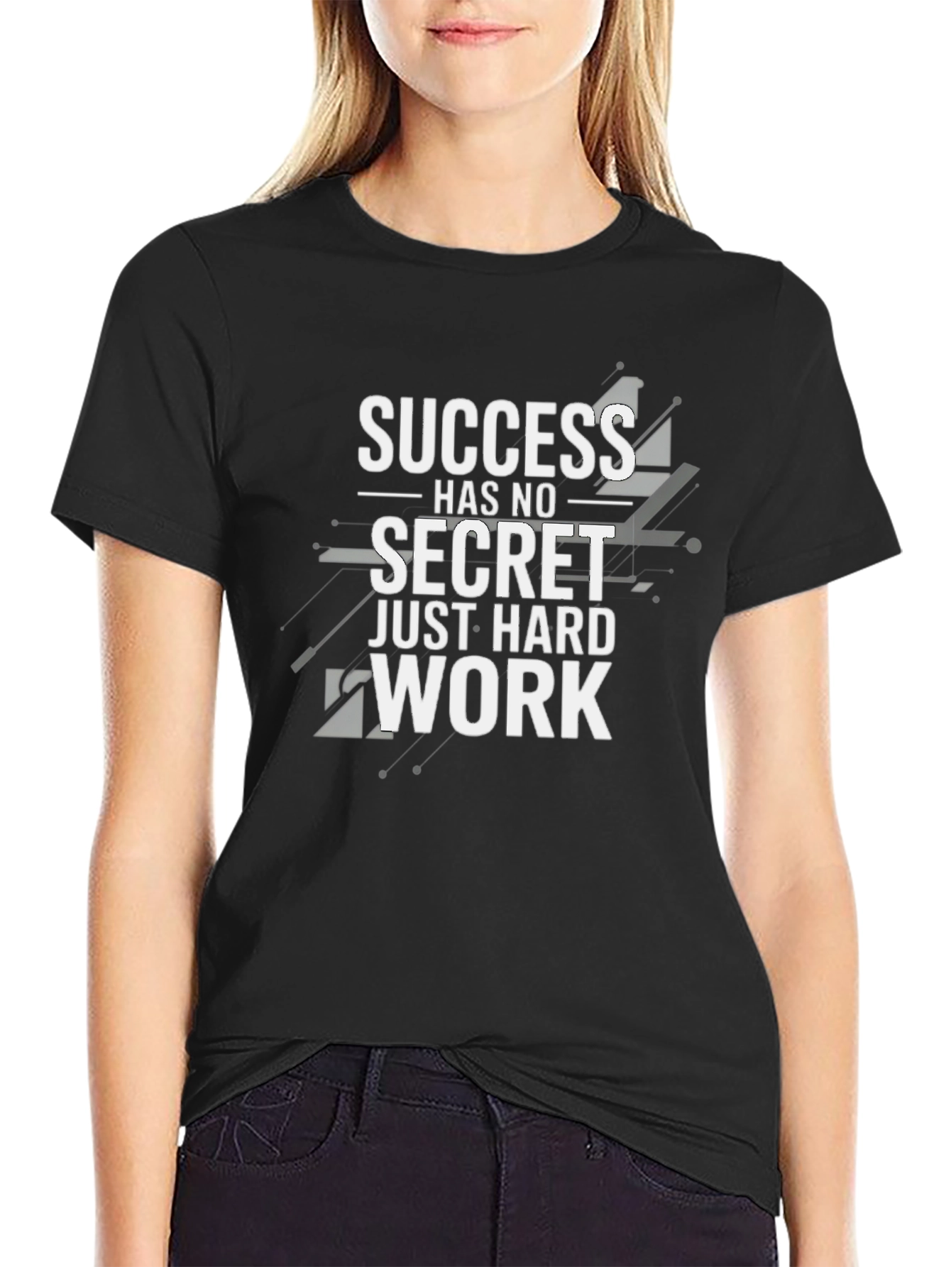 Success Hard Work Graphic T-Shirt