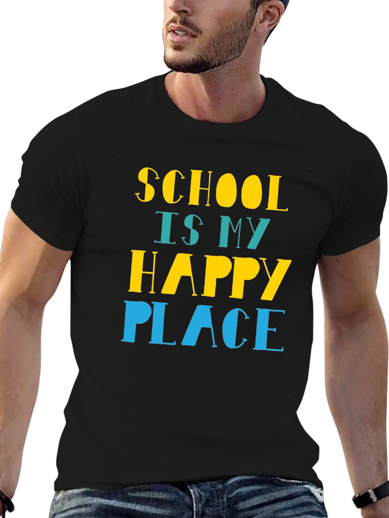 School Is My Happy Place T-Shirt