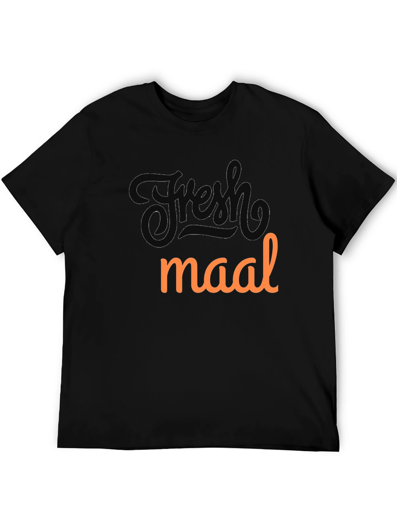 Fresh Maal Graphic Tee - Black