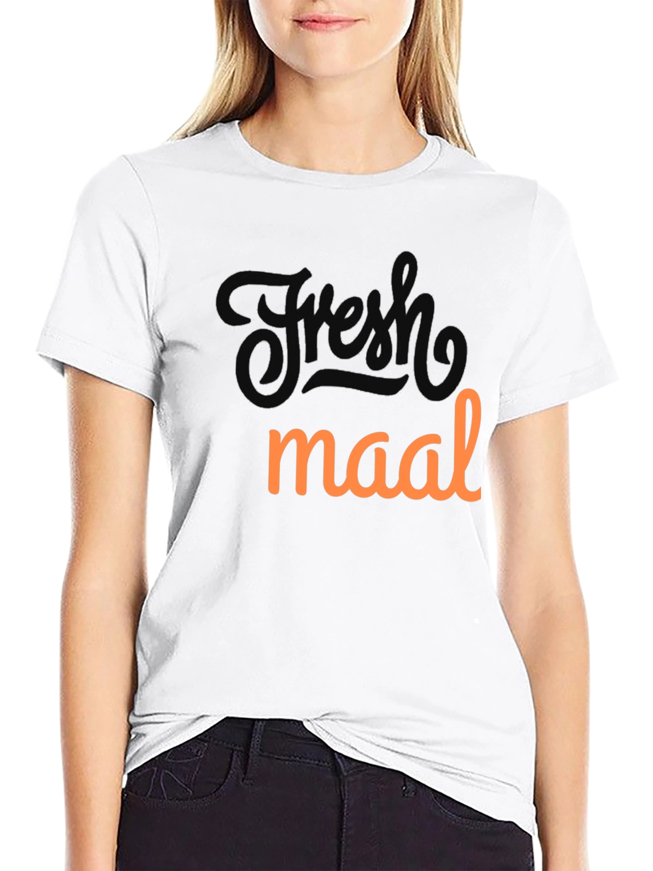 Fresh Maal Graphic Tee - Black