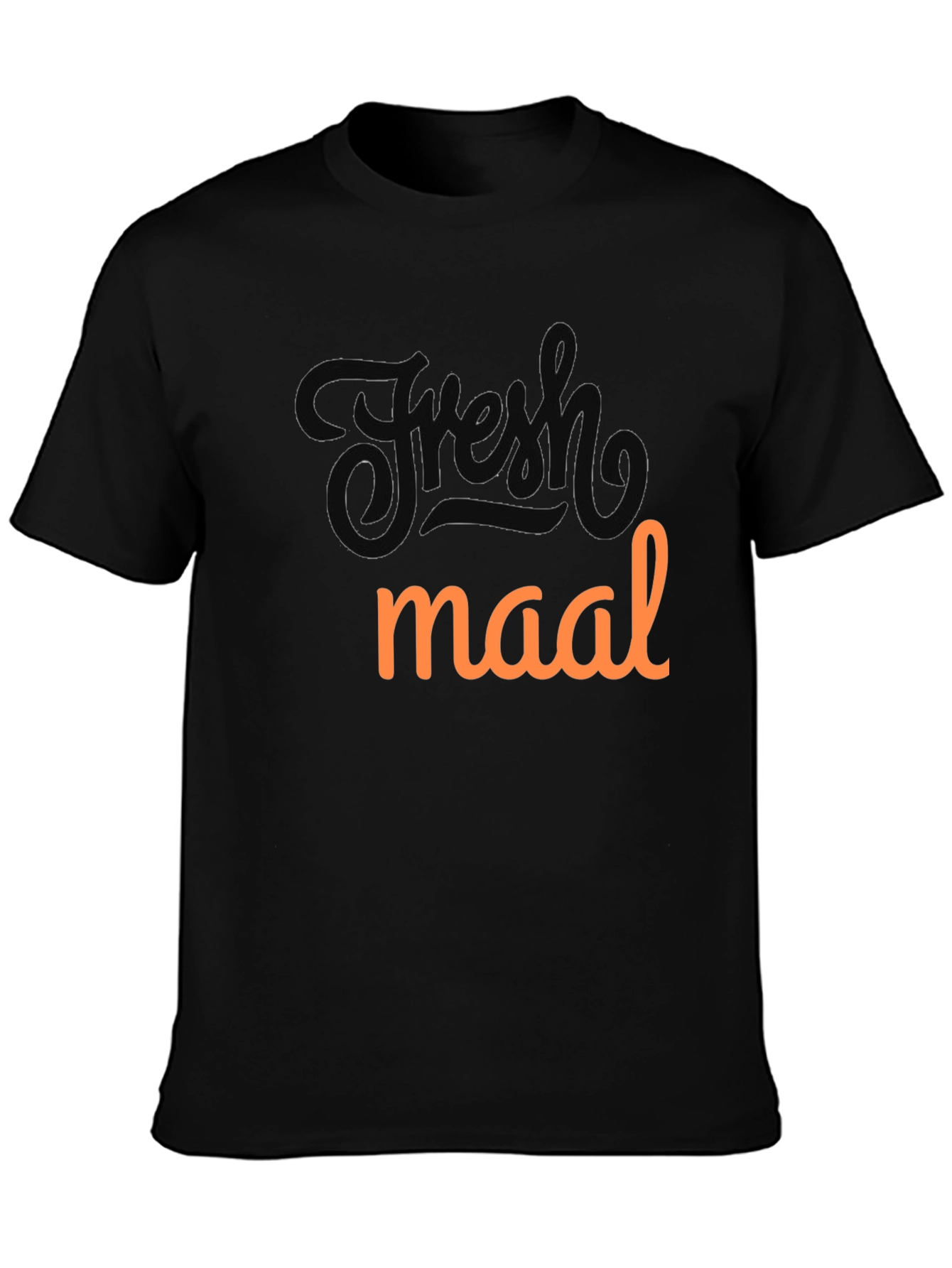 Fresh Maal Graphic Tee - Black