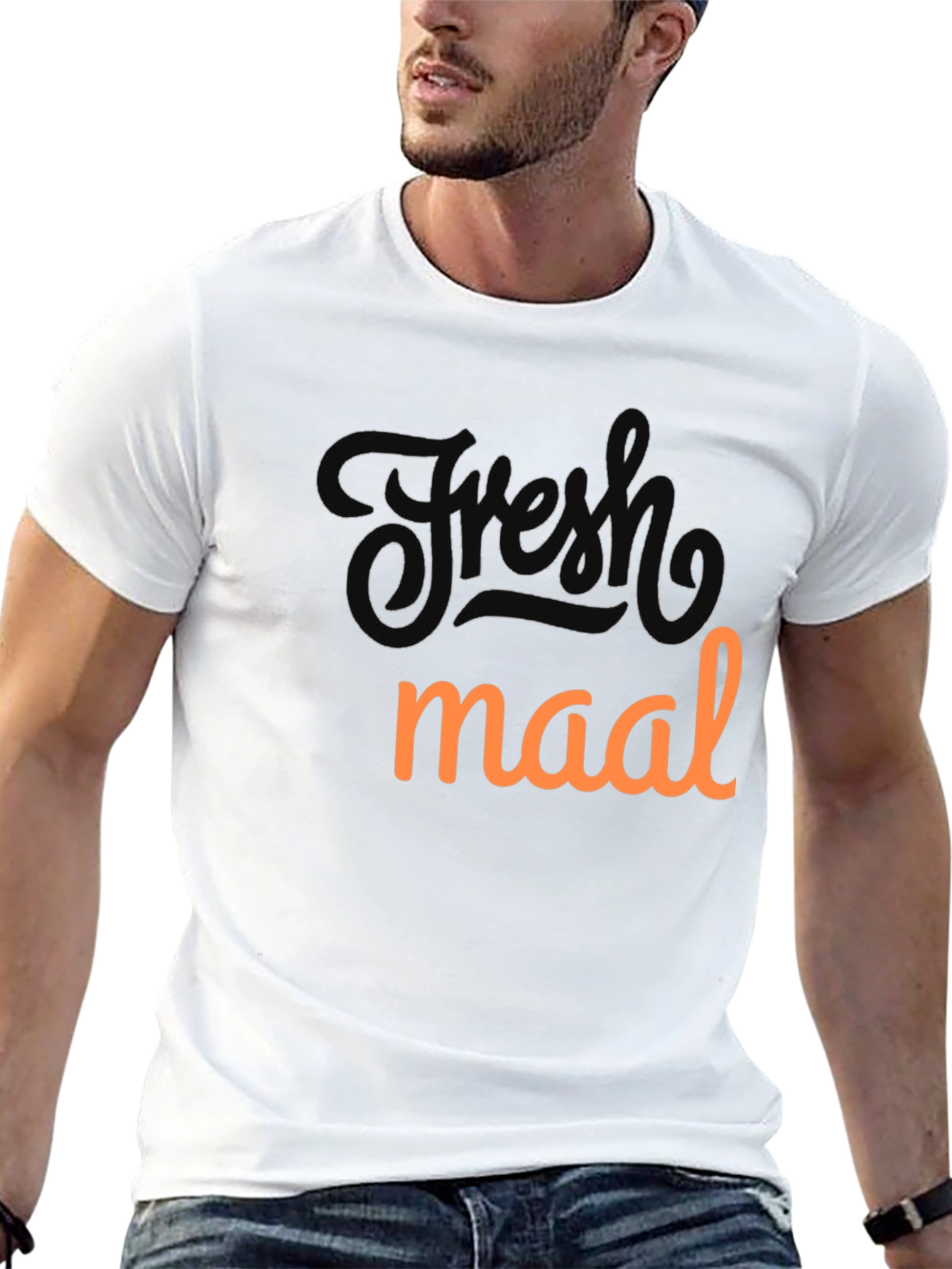 Fresh Maal Graphic Tee - Black