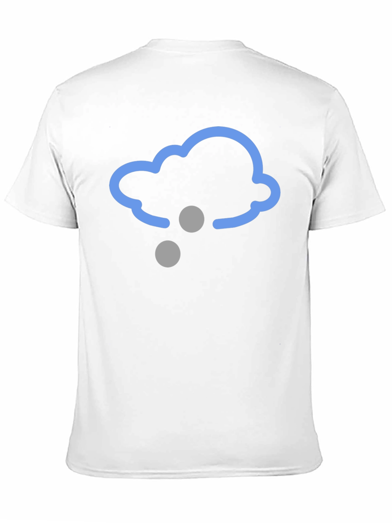 Snow Cloud Graphic Tee - Black