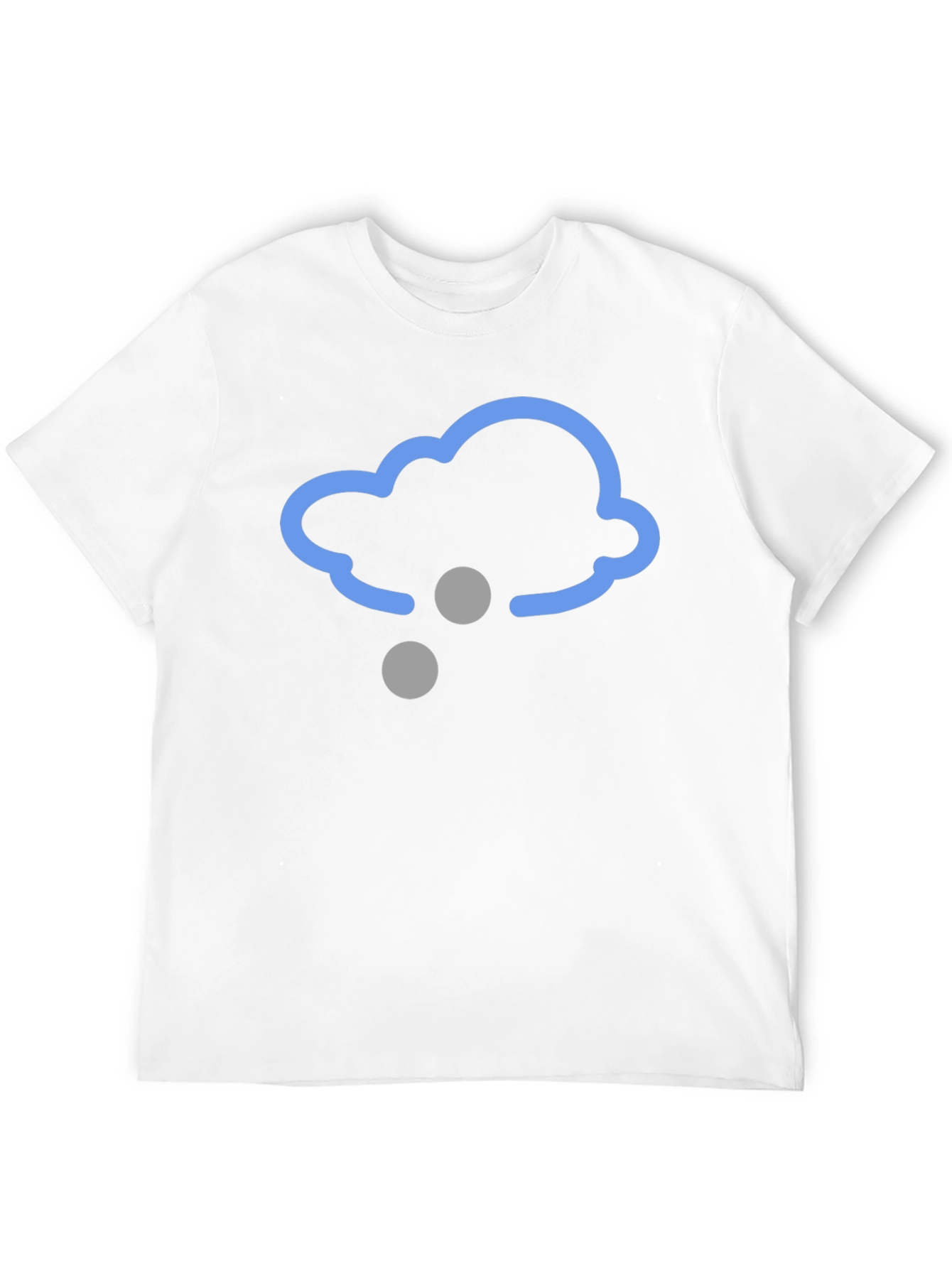 Snow Cloud Graphic Tee - Black