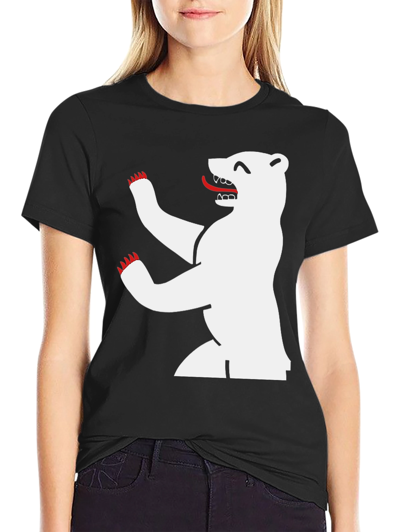 Berlin Bear Graphic Tee - Urban Style