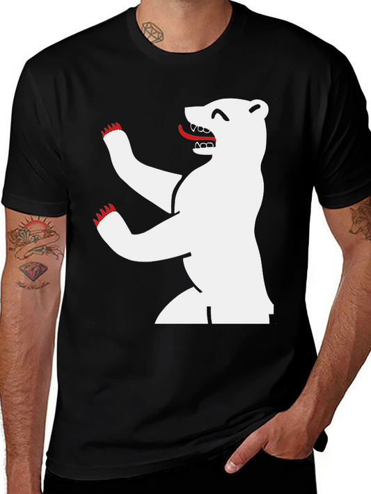 Berlin Bear Graphic Tee - Urban Style