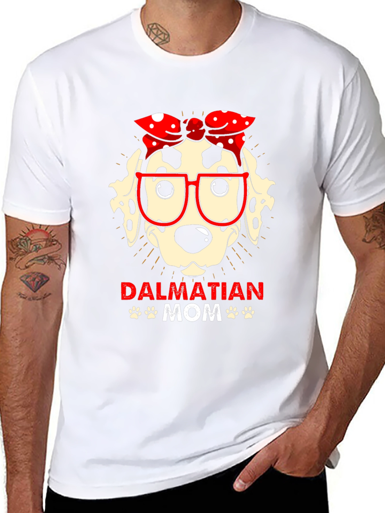 Dalmatian Mom T-Shirt - Cute Dog Lover Tee