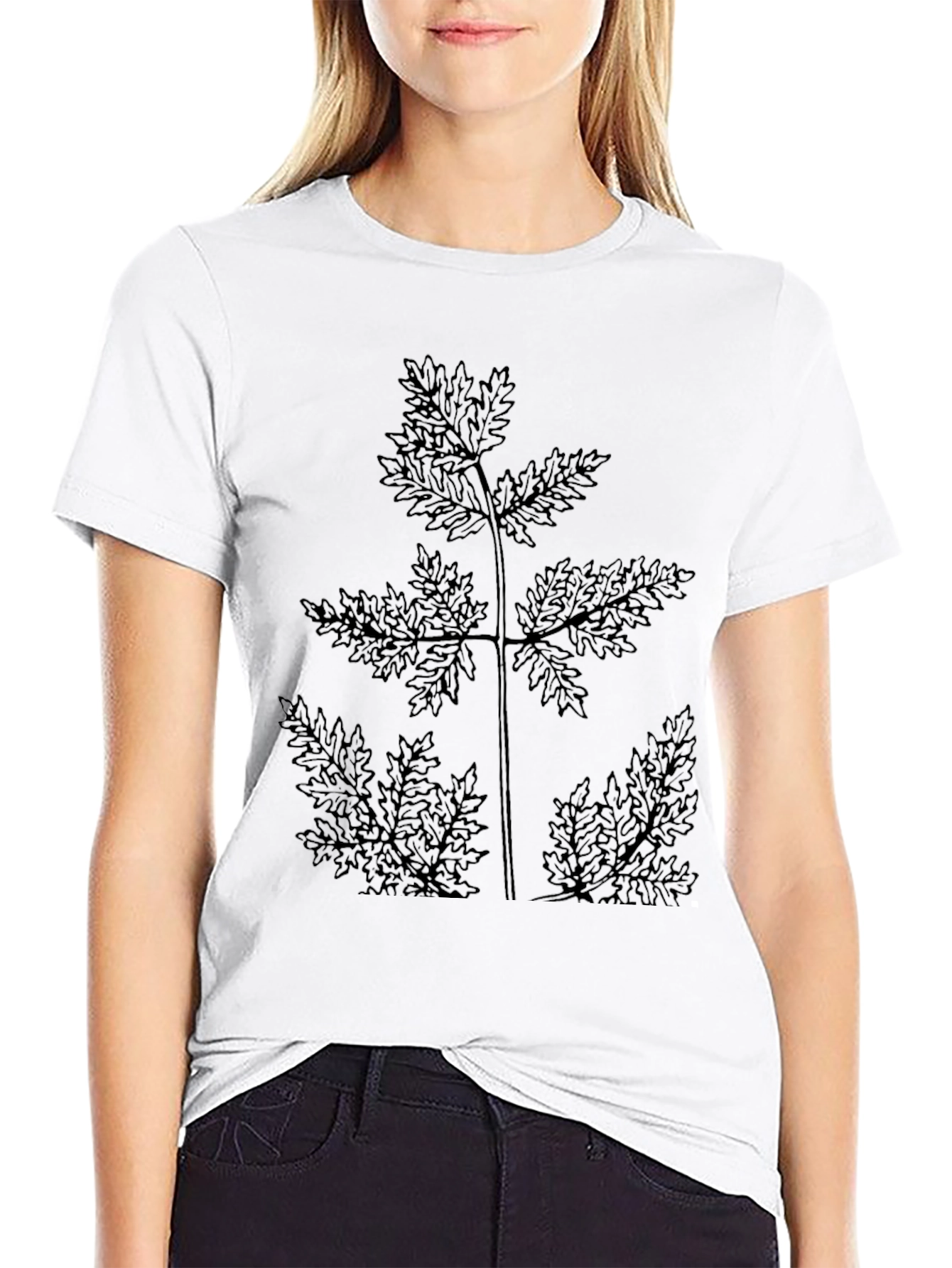 Nature Inspired Graphic Print Tee
