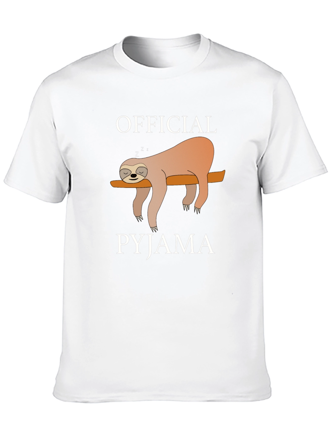 Official Pyjama Sloth T-Shirt - Relaxed & Comfy
