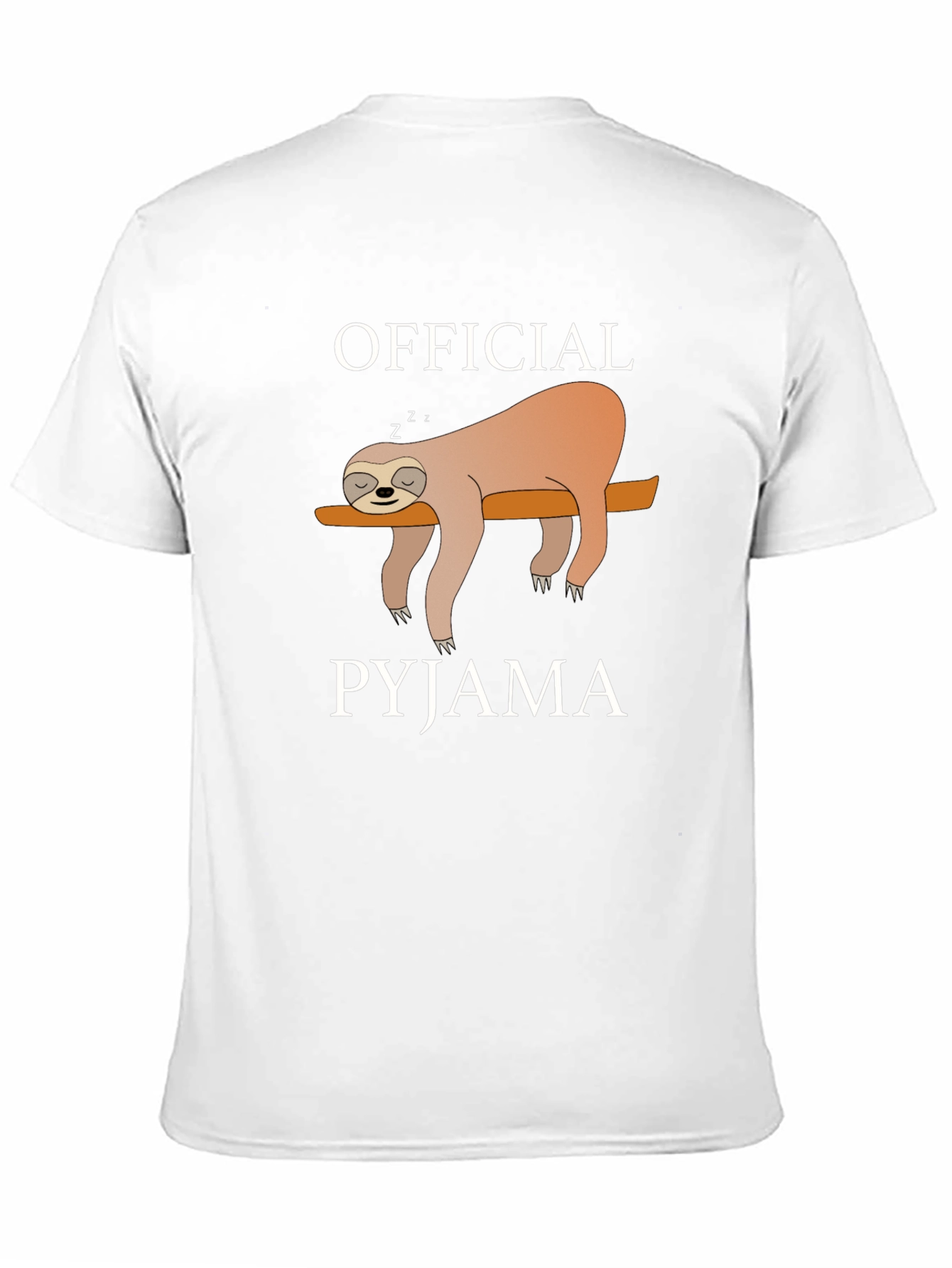 Official Pyjama Sloth T-Shirt - Relaxed & Comfy