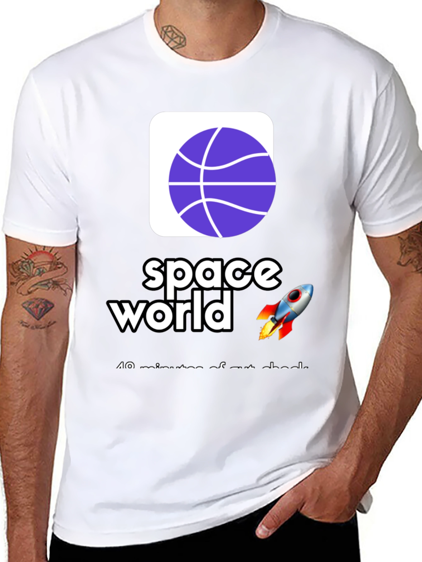 Space World Graphic T-Shirt
