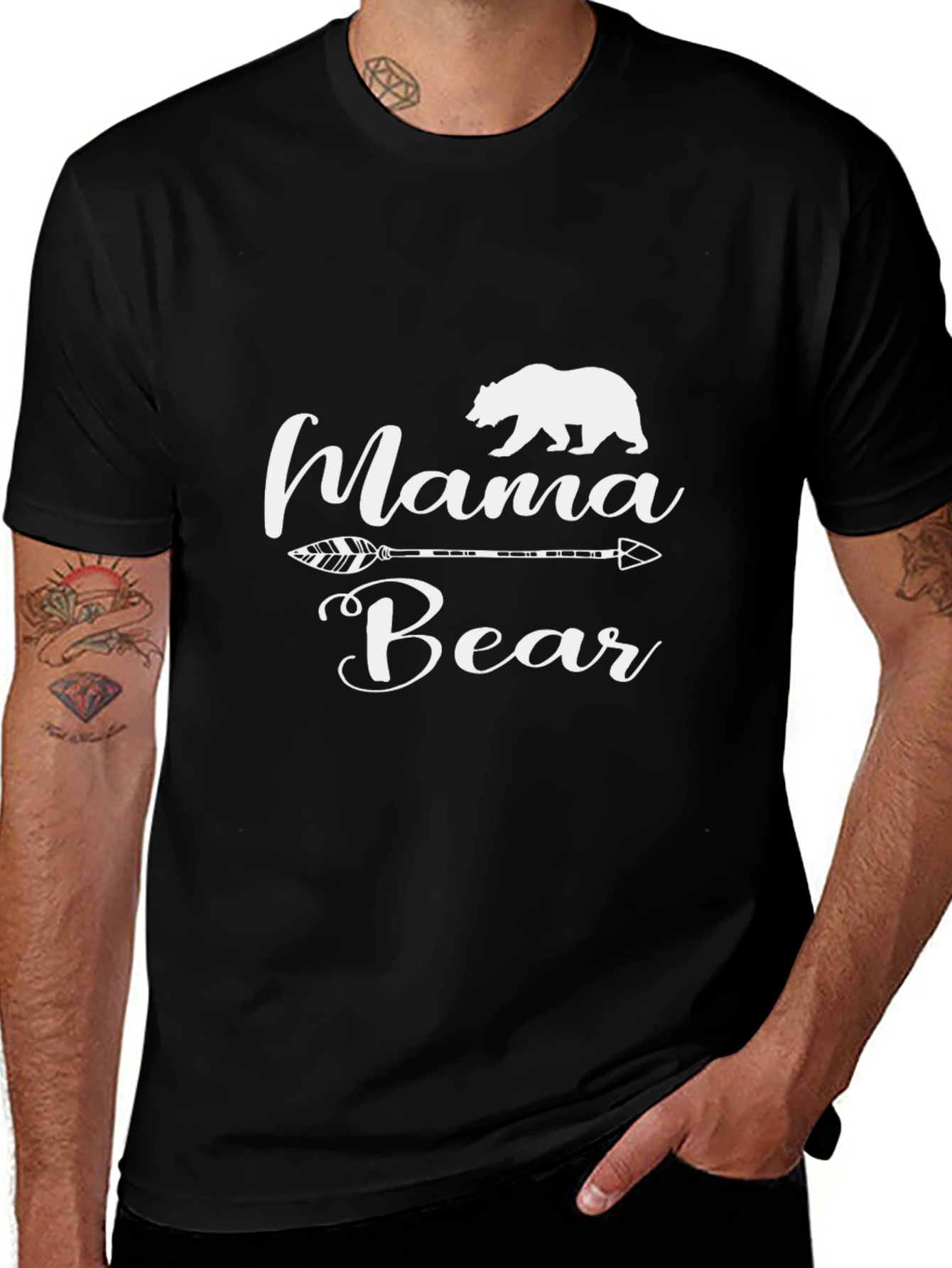 Mama Bear T-Shirt - Cute Womens Tee