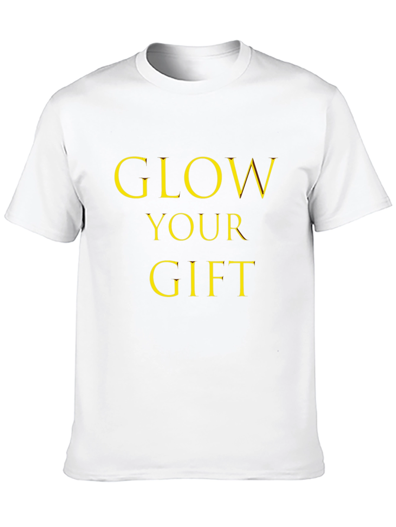 Glow Your Gift Black Graphic Tee